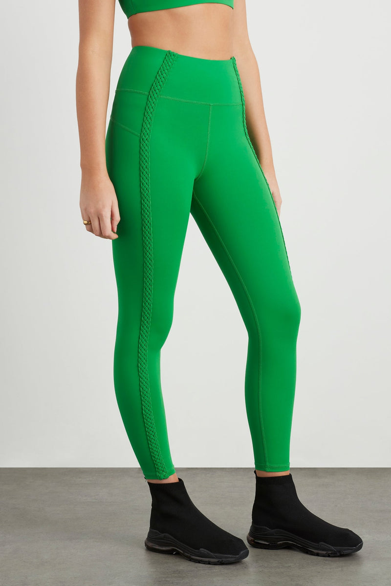 Optime clover-green high-rise legging