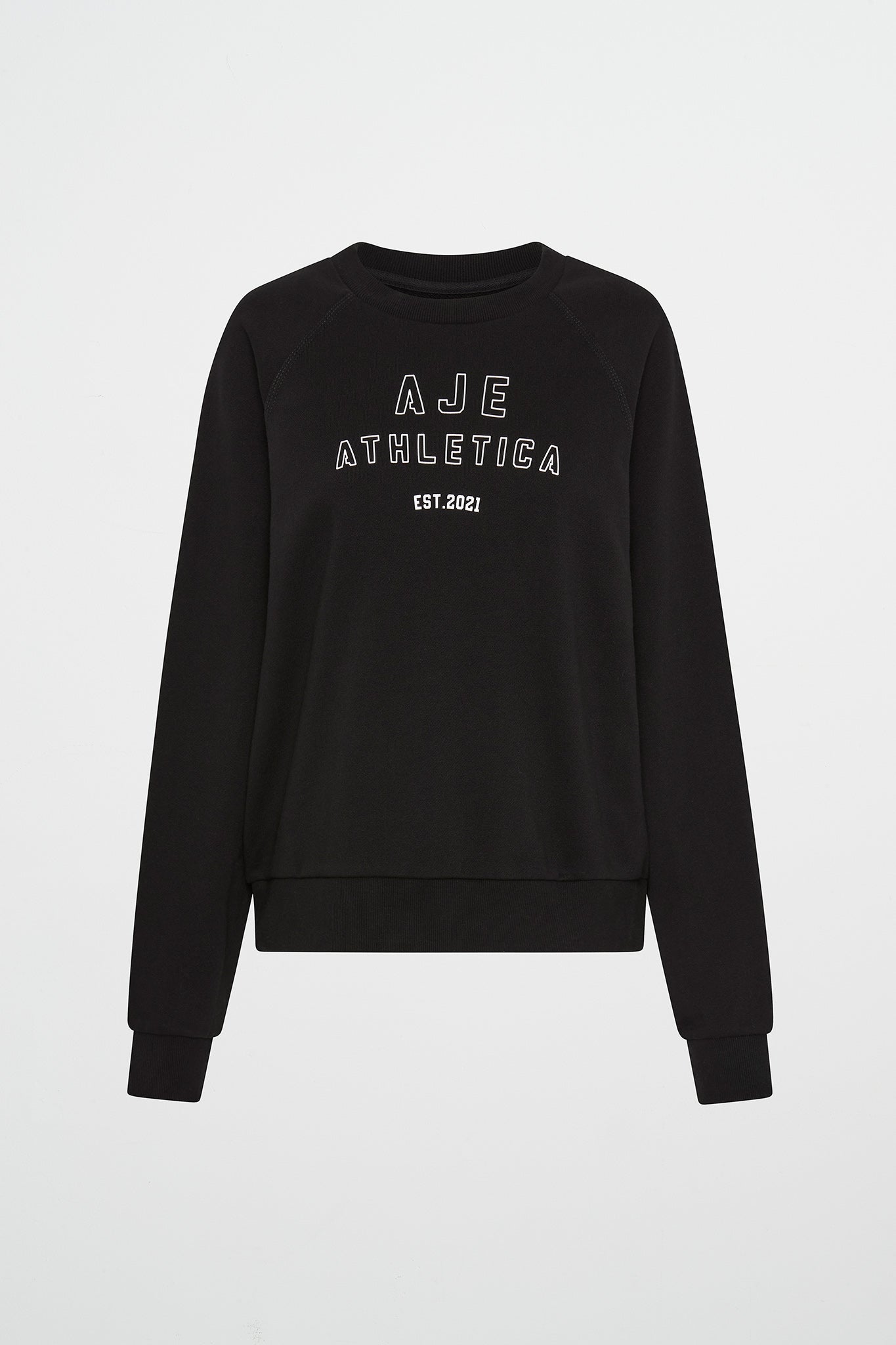 Retro Logo Crew | Black | AJE ATHLETICA – AJE ATHLETICA AU