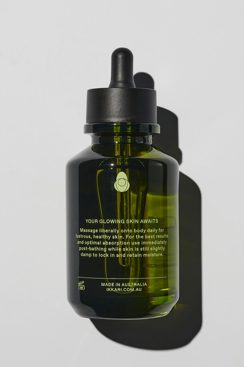 The Ikarian Body Oil Clary Sage Oakmoss Cassis