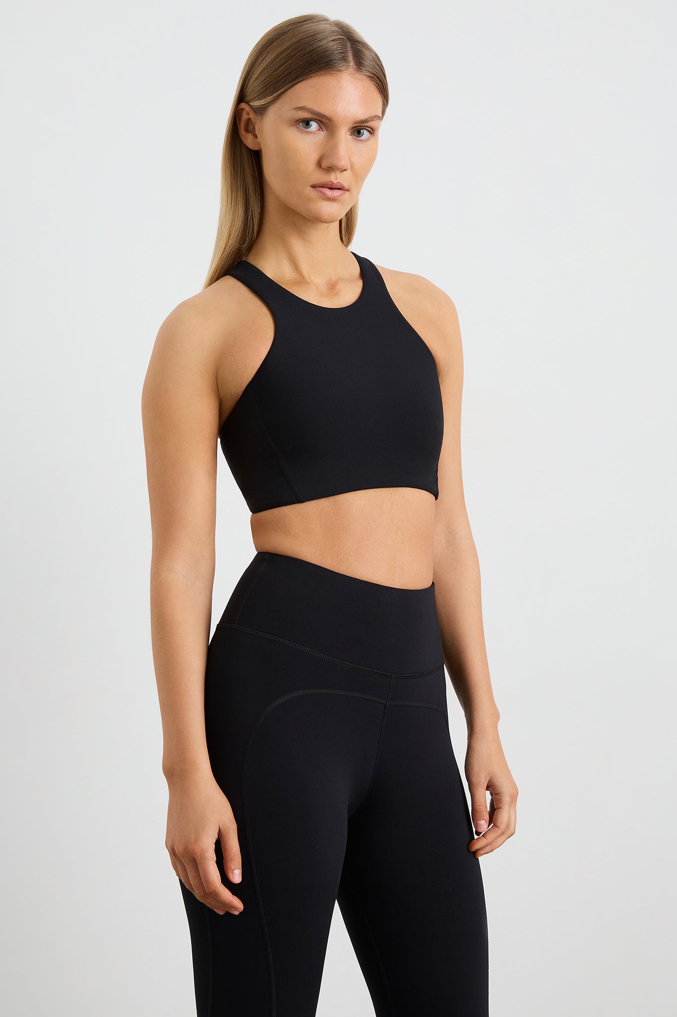 High Neck Scuba Bra 330 | Black | AJE ATHLETICA – AJE ATHLETICA AU