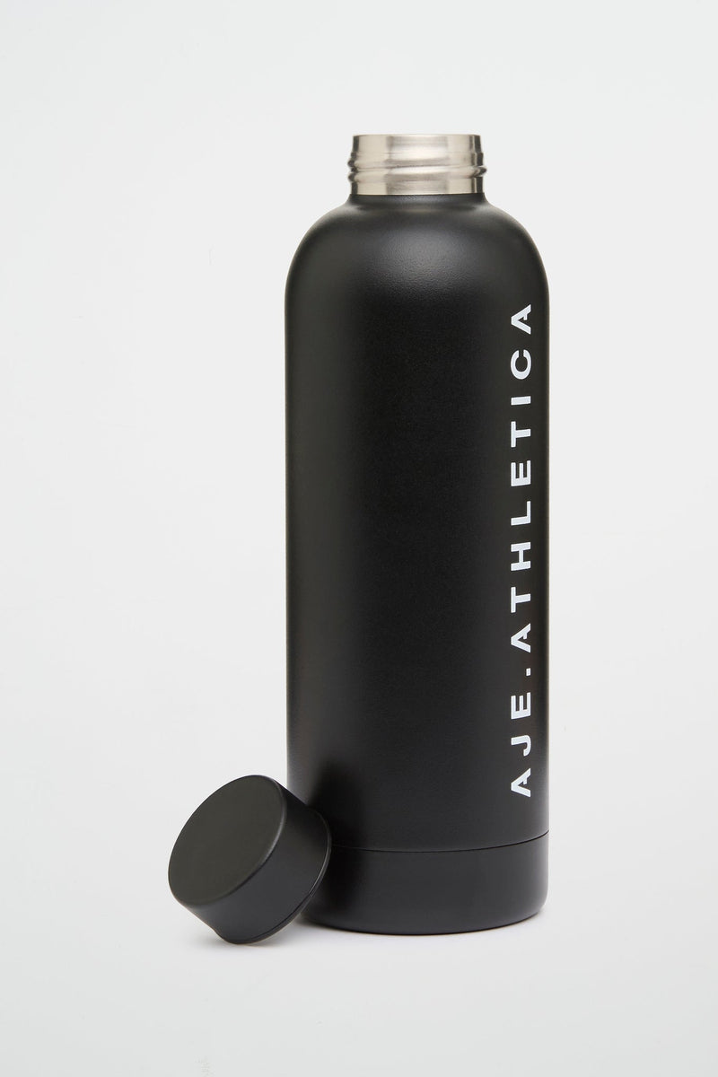 Classic Logo Drink Bottle 907 | Black White | Aje Athletica – AJE ...